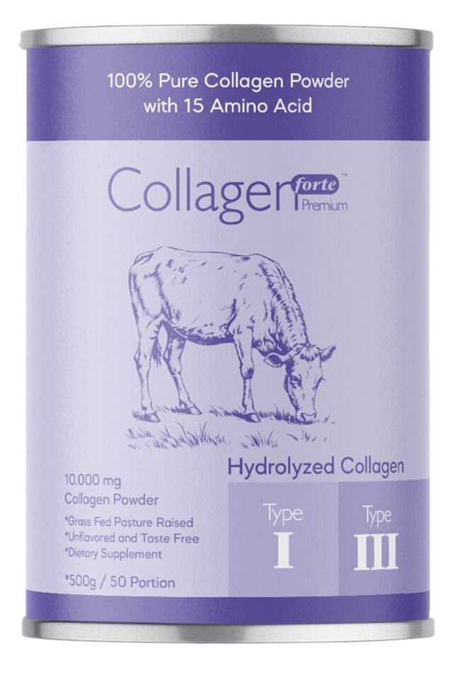 Premium Toz Kolajen 500 g, 50 Porsiyon