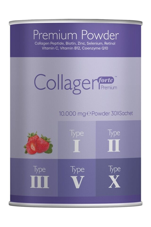 Toz Kolajen Şase Biotin & Multivitamin 10 g, 30 Şase Çilek
