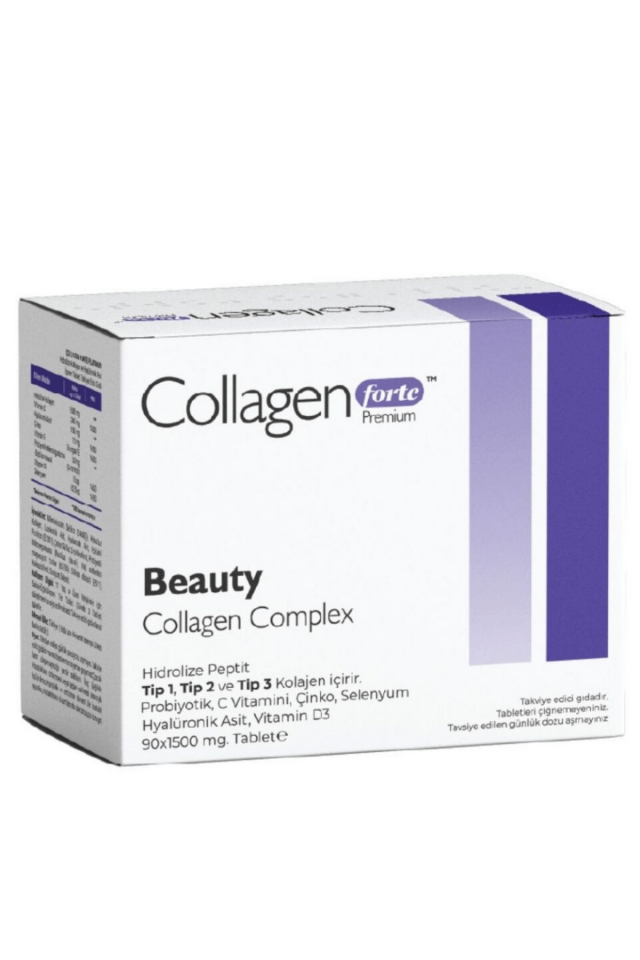 Beauty Collagen Probiyotik & Multivitamin 1500 mg, 90 Tablet