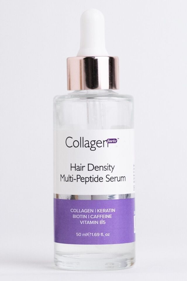 Collagenforte Saç Dökülmesine Karşı Etkili Saç Serumu 50 ml Kolajen İçerikli Biotin Vitamin B5 Keratin
