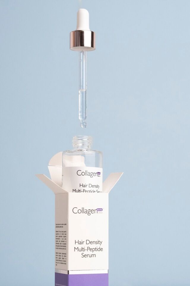 Collagenforte Saç Dökülmesine Karşı Etkili Saç Serumu 50 ml Kolajen İçerikli Biotin Vitamin B5 Keratin