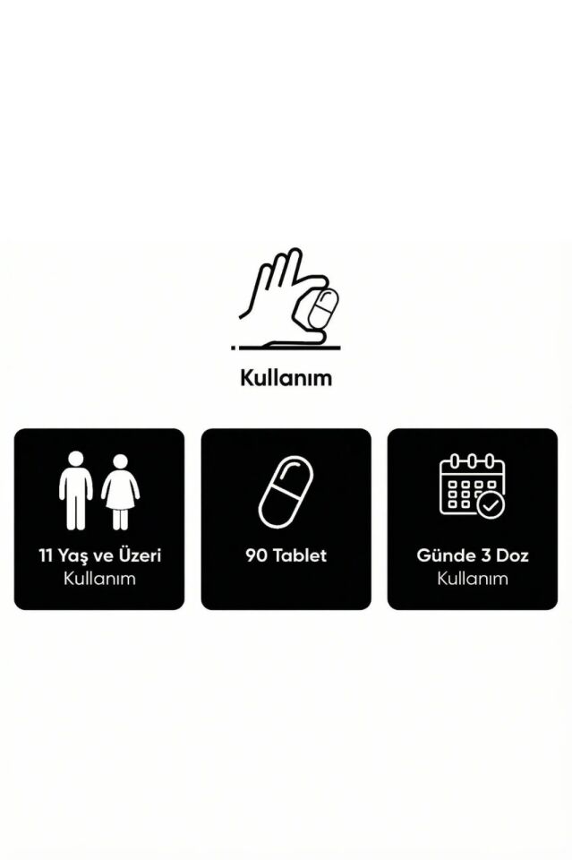 5 Tip Kolajen + Açai Complex, 90 Tablet