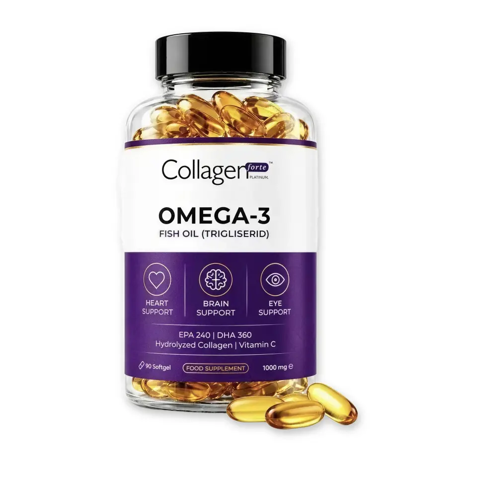 Omega-3 Premium Fish Oil 1000 mg, 90 Softgel