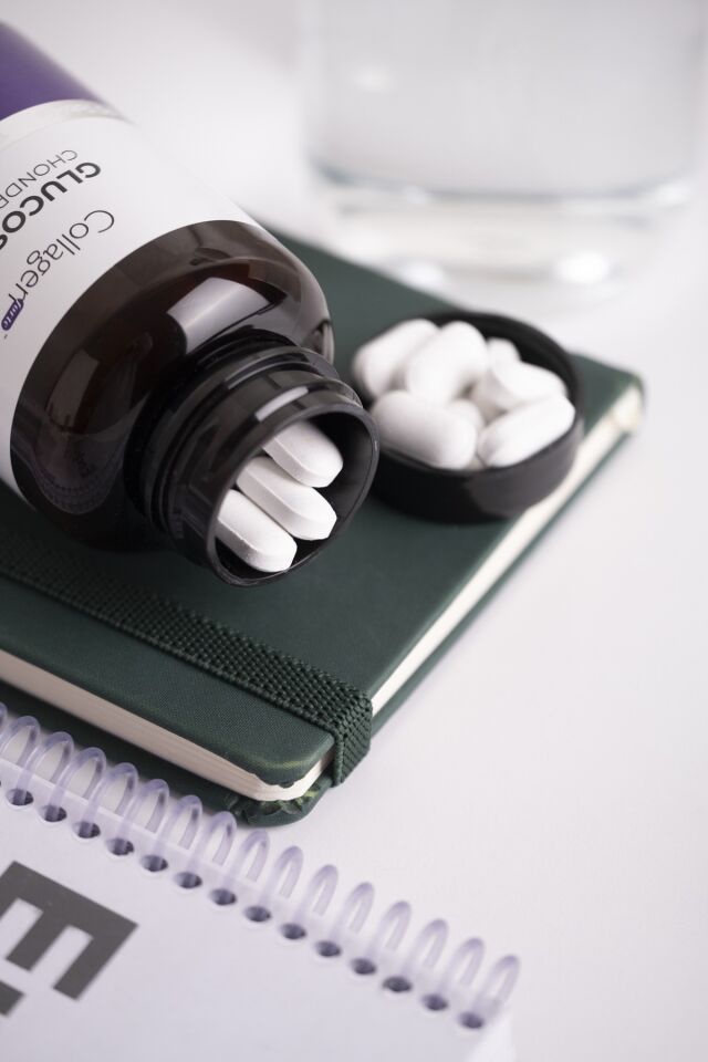 CollagenForte Glukozamin 1500 mg | Glucosamine Chondroitin MSM & Kolajen + Vitamin D3 90 Tablet