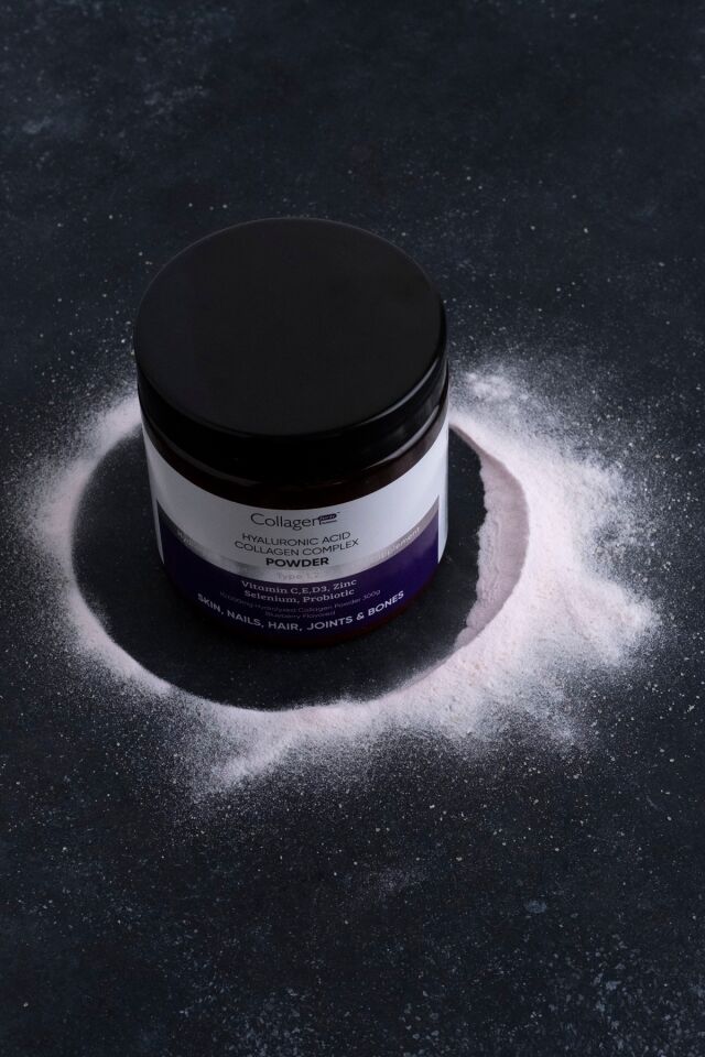 CollagenForte Powder 300gr Toz Kolajen | Probiyotik, Biotin & Multivitamin İçeren Orman Meyveli Formül