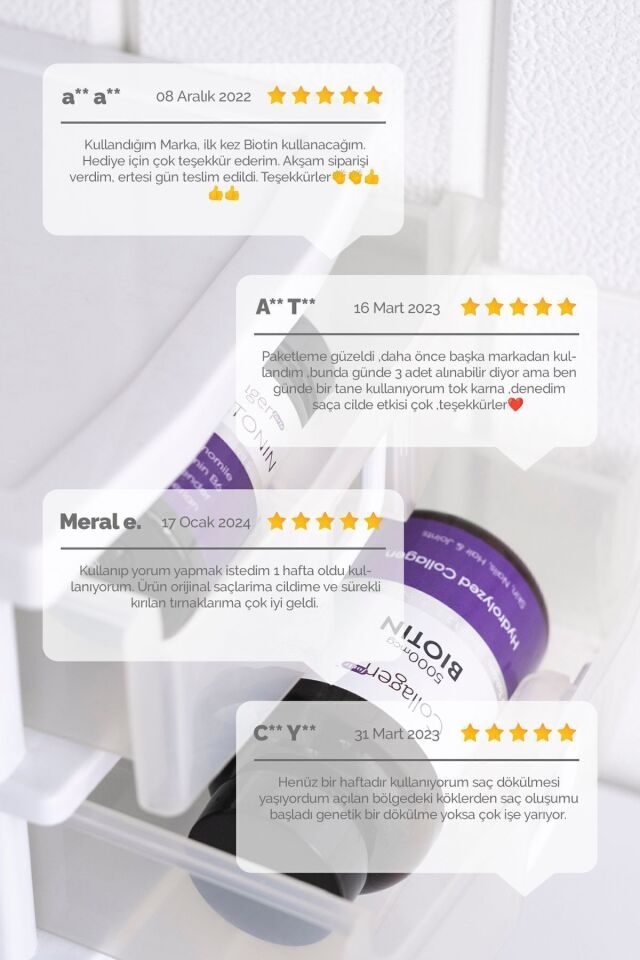 Biotin 5000 mcg & Kolajen 1500 mg, 90 Tablet