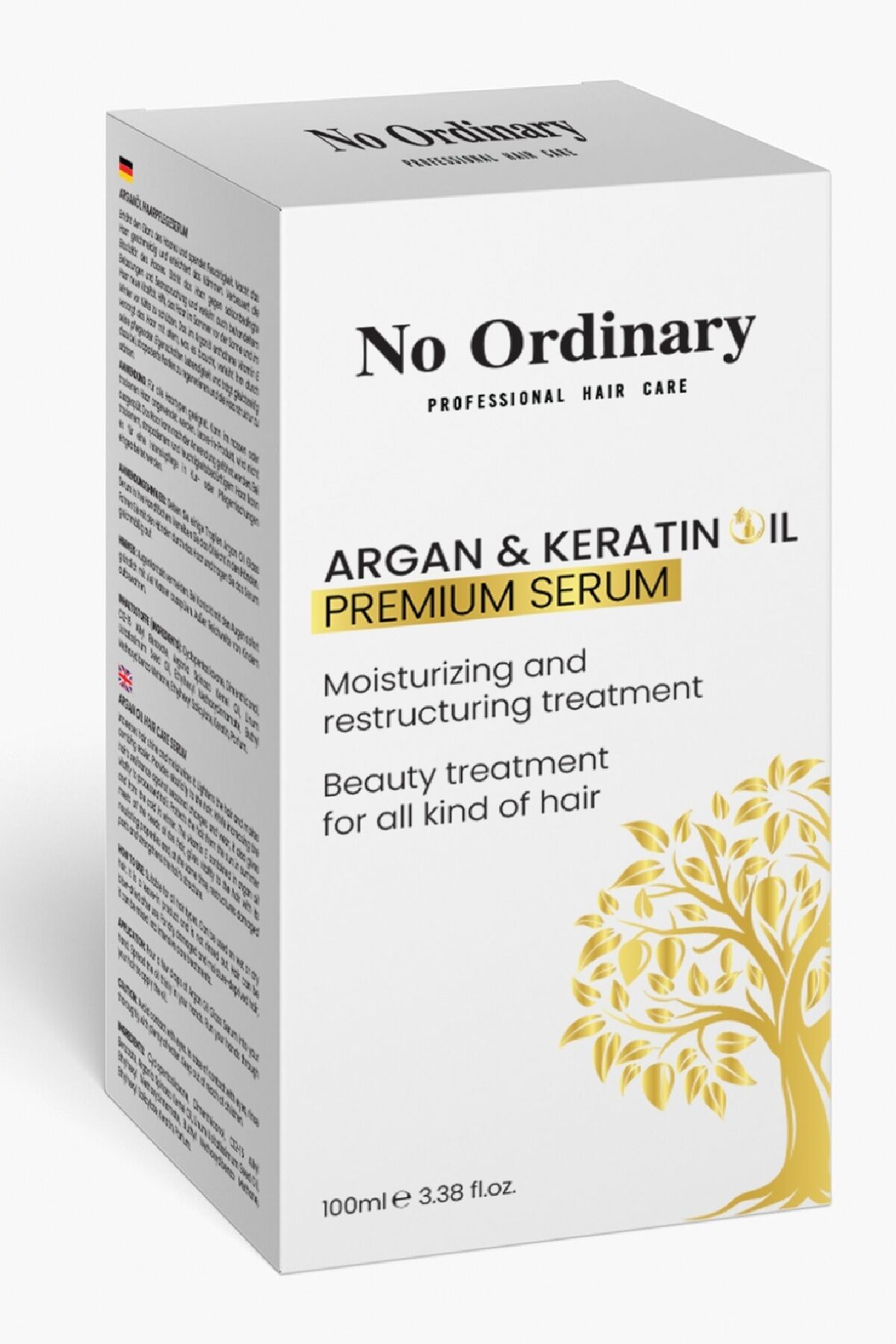 Premium Argan & Keratin Içerikli Doğal Saç Bakım Yağı & Serum 100ml