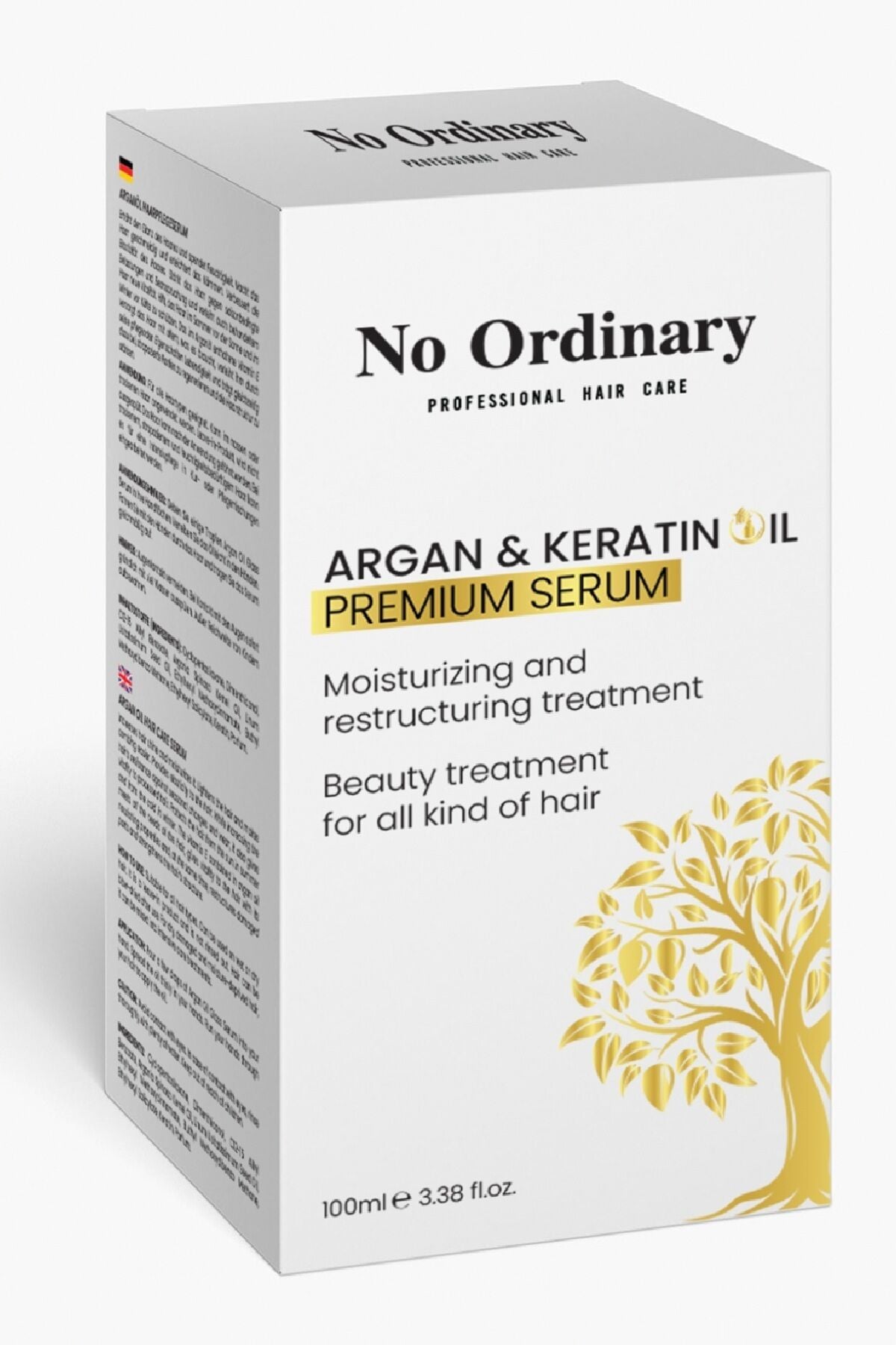 Premium Argan & Keratin Içerikli Doğal Saç Bakım Yağı & Serum 100ml