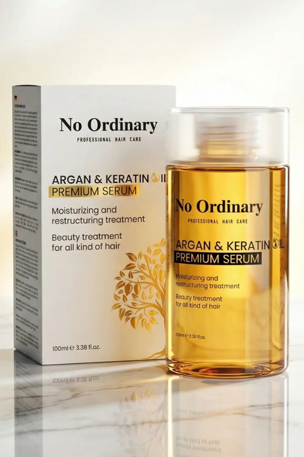 Argan & Keratin Saç Bakım Yağı & Serum, 100 ml